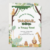 Adorable Baby Dusche Einladungen mit Niedlichem Ha (Vorne/Hinten)