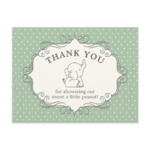 Adorable Baby Elephant | Babydusche Vielen Dank