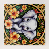 Adorable Baby Elephant Puzzle (Horizontal)