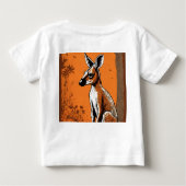 Adorable Baby Fine Jersey T - Shirt mit Niedlichem (Rückseite)