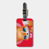 Adorable Baby Fox Gepäckanhänger (Vorderseite vertikal)