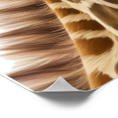 Adorable Baby Giraffe Kinderzimmer Jungle Safari Poster (Ecke)