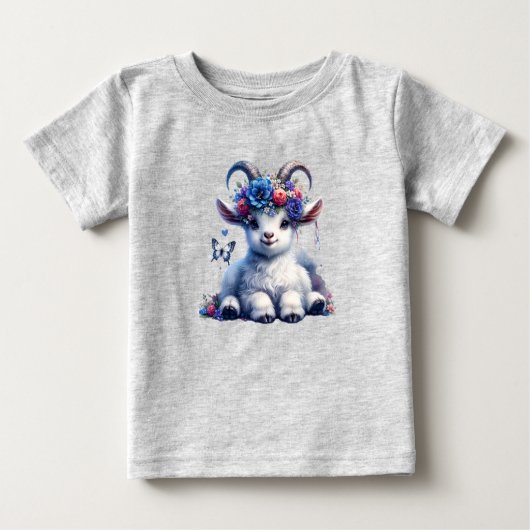 Adorable Baby Goat Kleinkind T - Shirt (Vorderseite)