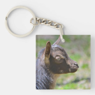 Adorable Baby Goat Schlüsselanhänger