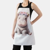 Adorable Baby Hippopotamus Schürze (InSitu)