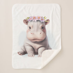 Adorable Baby Hippopotamus Sherpadecke