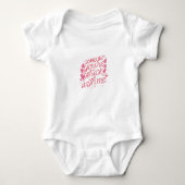 Adorable Baby Jersey Bodysuits für Ultimate Comfor (Vorderseite)