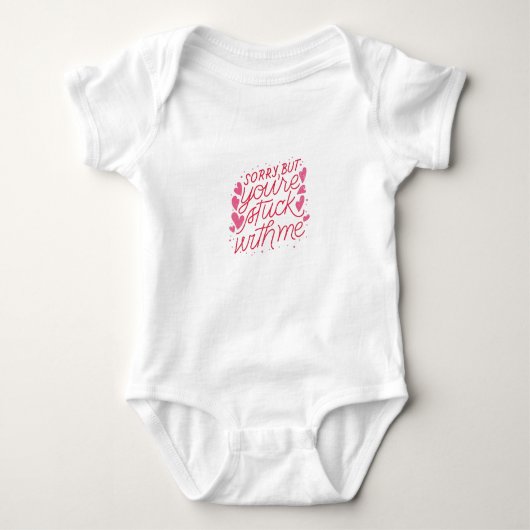 Adorable Baby Jersey Bodysuits für Ultimate Comfor (Vorderseite)