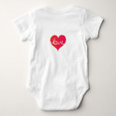 Adorable Baby Jersey Bodysuits für Ultimate Comfor (Rückseite)