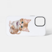 Adorable Baby Kitta Design iPhone Hülle (Rückseite (Horizontal))