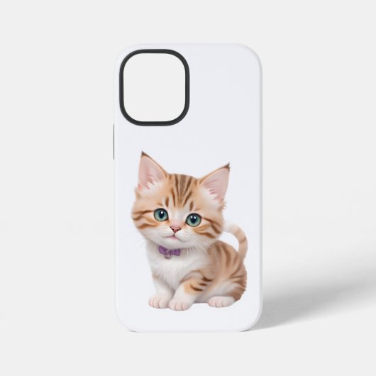 Adorable Baby Kitta Design iPhone Hülle (Rückseite)