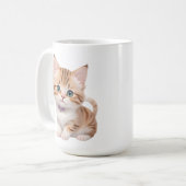 Adorable Baby Kitta Design Kaffeetasse (Vorderseite Links)
