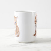 Adorable Baby Kitten Niedlich Feline Kaffeetasse (Mittel)