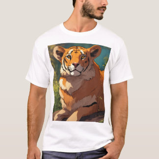 Adorable Baby Koala auf dem Rücken der Mama. T-Shirt