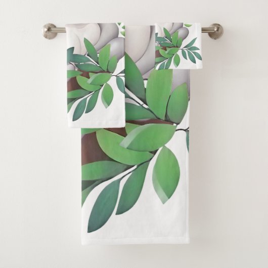 Adorable Baby Koala Bear Badhandtuch Set (Insitu)