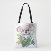 Adorable Baby Koala Bear Tasche (Vorderseite)