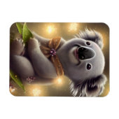 Adorable Baby Lächeln Koala Bär Magnet (Horizontal)