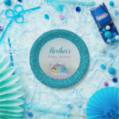 Adorable Baby Mermaid Party Paper Teller 130 Light (Party)