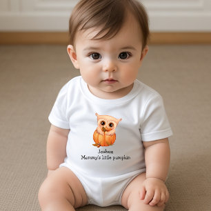 Adorable Baby Owl Baby Jersey Bodysuit Strampler