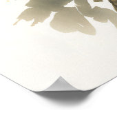 Adorable Baby Parrot Watercolor Kinderzimmer Poste Poster (Ecke)