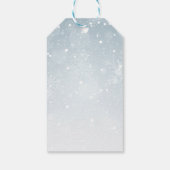 Adorable Baby Pinguin Winter Vielen Dank Geschenkanhänger (Rückseite)