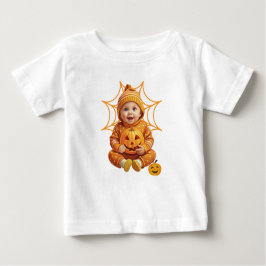 Adorable Baby Pumpkin Outfit für Halloween Baby T-shirt