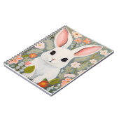 Adorable Baby Rabbit Notizblock (Linke Seite)