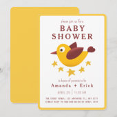 Adorable Baby Shower Invitation Einladung (Vorne/Hinten)