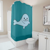 Adorable Baby Siegel Duschvorhang (Beispiel)