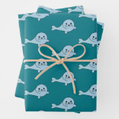 Adorable Baby Siegel Geschenkpapier Set (Beispiel)