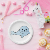 Adorable Baby Siegel Pappteller (Party)