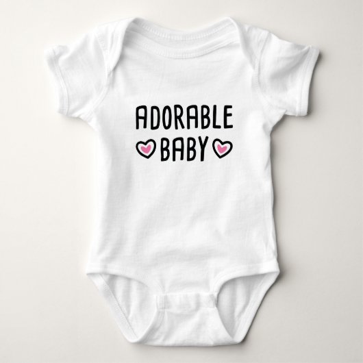 Adorable Baby Strampler (Vorderseite)