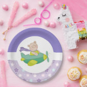 Adorable Baby Teddy Bärenpapierplatte Pappteller (Party)