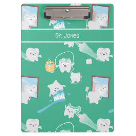 Adorable Baby Teeth Zahnärztin Klemmbrett