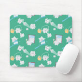 Adorable Baby Teeth Zahnärztin Mousepad (Mit Mouse)