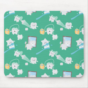 Adorable Baby Teeth Zahnärztin Mousepad