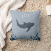Adorable Baby unter dem Namen Whale Shark Sea Kissen (Decke)