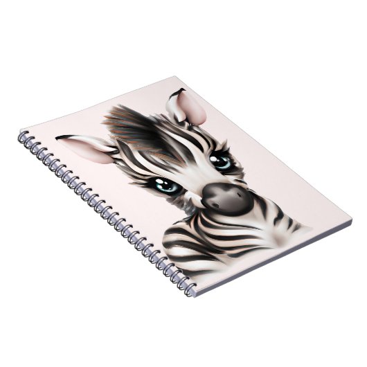 Adorable Baby Zebra Notizblock (Rechte Seite)