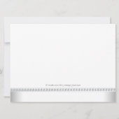 Adorable Babys Pink und Blue Twin Baby Dusche Einladung (Rückseite)