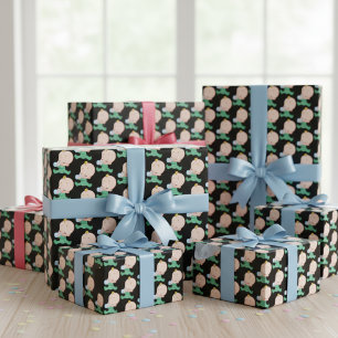 Adorable Babywrapping Paper Geschenkpapier Set