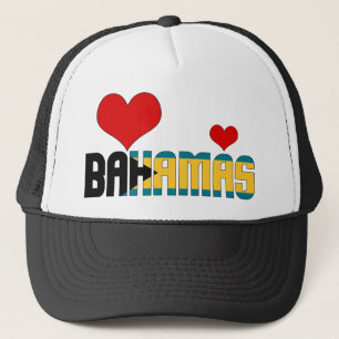 Adorable Bahamas Flag hört Patriotik Truckerkappe