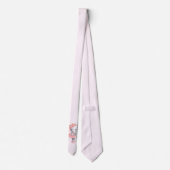 Adorable Ballerina Elephant En Pointe Krawatte (Rückseite)