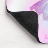 Adorable Ballerina Holographic Mousepad (Ecke)