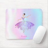Adorable Ballerina Holographic Mousepad (Mit Mouse)