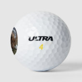 Adorable Basset Hound Golfball (Logo)
