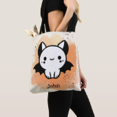 Adorable Bat Buddy - Kawaii Minimalistisches Kinde Tasche (Von Nahem)