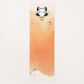 Adorable Bat Buddy - Kawaii Minimalistisches Kinde Yogamatte (Vorderseite)