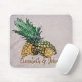 Adorable Beach, Sand, Ananas - Personalisiert Mousepad (Mit Mouse)