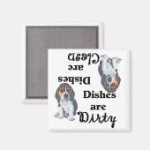 Adorable Beagle Welpengeschirrspülmaschine Magnet (Vorderseite/Rückseite)