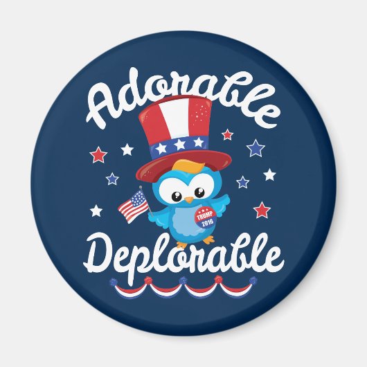 Adorable bedauernswerte Trump 2016 Magnet (Vorne)